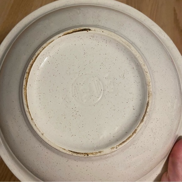 Vintage McCoy Pottery Turkey Pitcher & Bowl Thanksgiving Art Tan Centerpiece - Picture 8 of 8